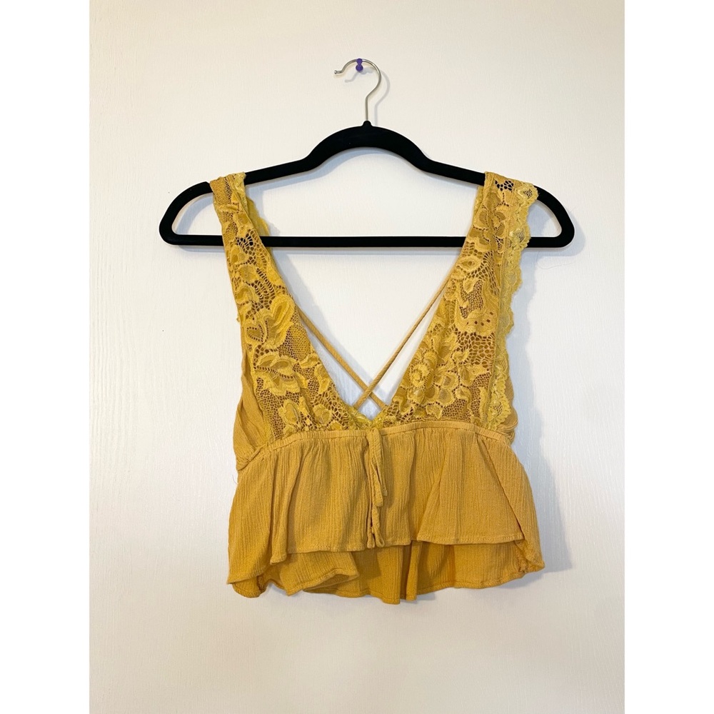 Forever 21 Lace Crop Top